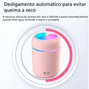 Purificador Umidificador de Ar Difusor 300ml Aroma Terapia