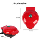 Máquina elétrica prática para fazer panquecas HFB/Red Color 110V