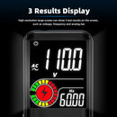 Profesional Digital Multimeter Smart 9999 EMF Multitester DC AC Voltage Capacitor Ohm Diode Live Electric Tester USB charg