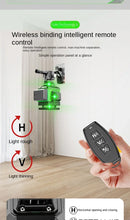 Instrumento de nível a laser autonivelante de alta precisão 360 ° com bateria de 3000 mAh Laser verde de alta potência 3D/4D 12/16 linhas Laser Vert