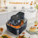 220V, 7L, Do Brasil, Fritadeira Air, Fritadeira Airfryer sem óleo, Promoção Air Fryer, Fritadeiras Elétricas, Aifryer