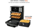 Fritadeira Elétrica sem Óleo/Ar Fritadeira Forno Mondial AFON-12L-BI Preto 12L - 220V