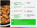 Fritadeira Elétrica sem Óleo/Air Fryer Mondial Oven AFON-12L-BI Preta 12L - 220V