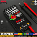 Profesional Digital Multimeter Smart 9999 EMF Multitester DC AC Voltage Capacitor Ohm Diode Live Electric Tester USB charg