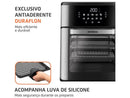 Fritadeira Elétrica sem Óleo/Ar Fritadeira Forno Mondial AFON-12L-BI Preto 12L - 220V