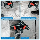 Kamolee 2000W 10600IPM Brushless Cordless Rotary Hammer Broca Recarregável Electric Hammer Impact Broca Para Makita Bateria