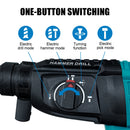 Kamolee 2000W 10600IPM Brushless Cordless Rotary Hammer Broca Recarregável Electric Hammer Impact Broca Para Makita Bateria