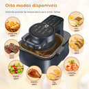 220V, 7L, Do Brasil, Fritadeira Air, Fritadeira Airfryer sem óleo, Promoção Air Fryer, Fritadeiras Elétricas, Aifryer
